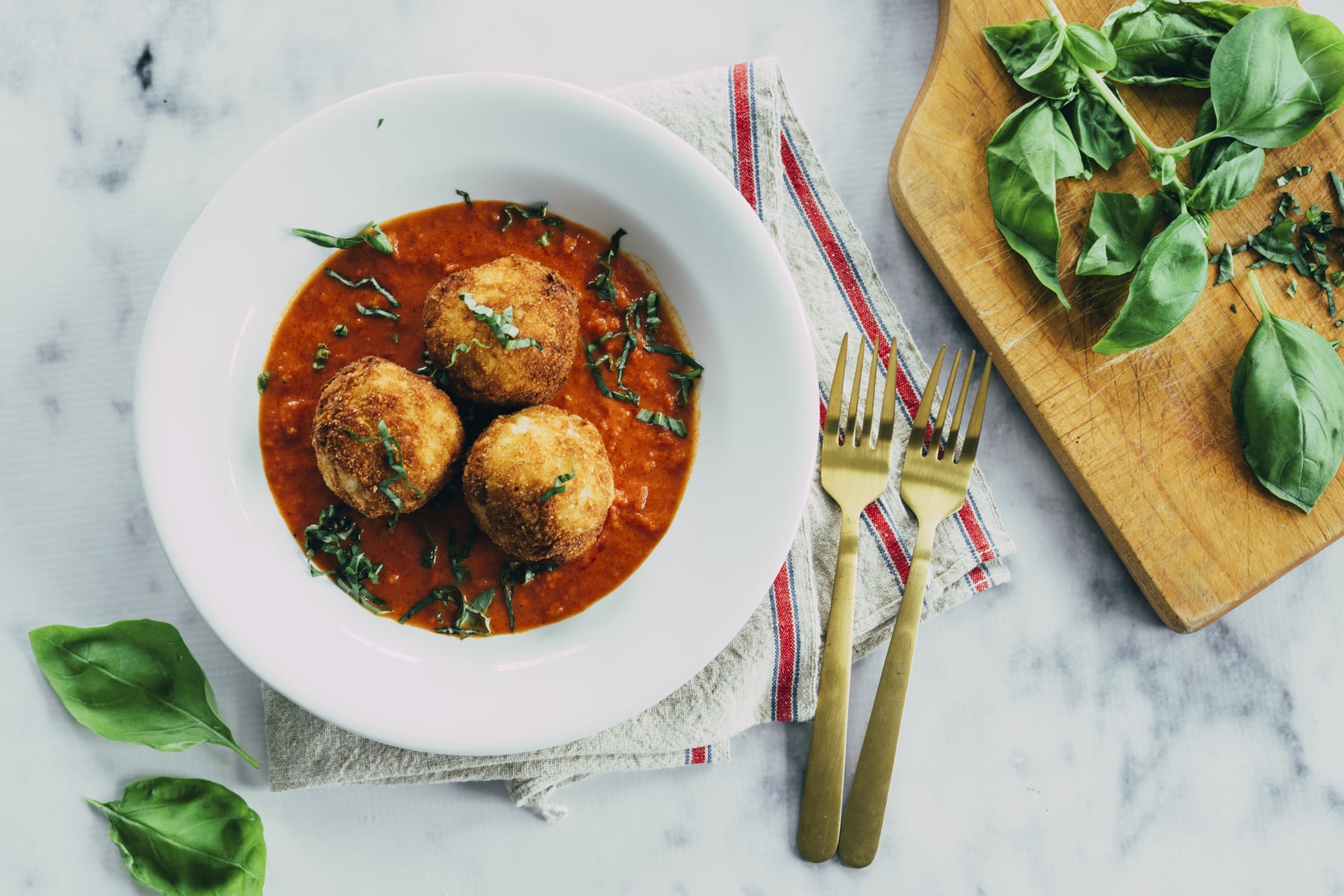 Arancini Di Riso in Vodka Sauce HERO