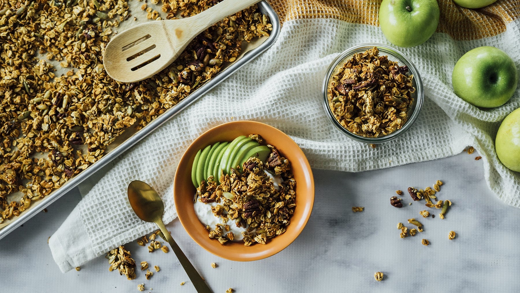 Caramel Pumpkin Seed Granola HERO