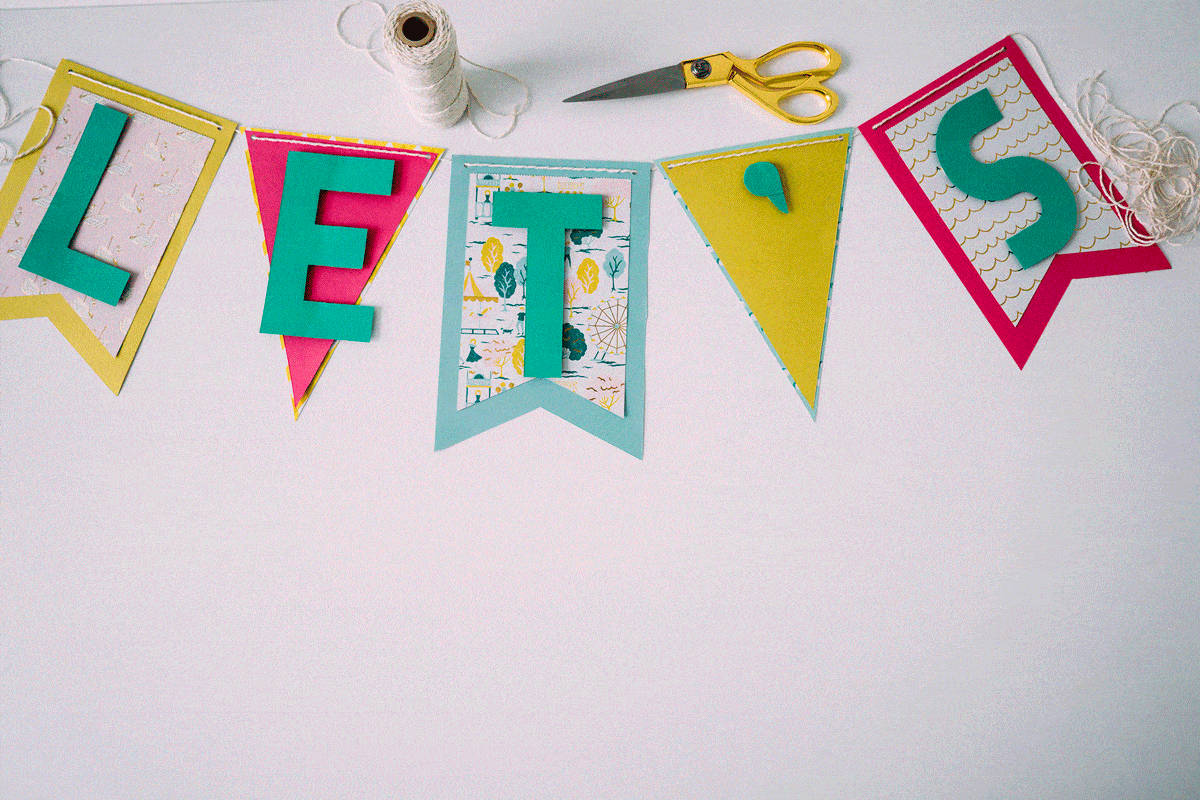 Animated GIF: Making a Celebration Banner - Dish Works