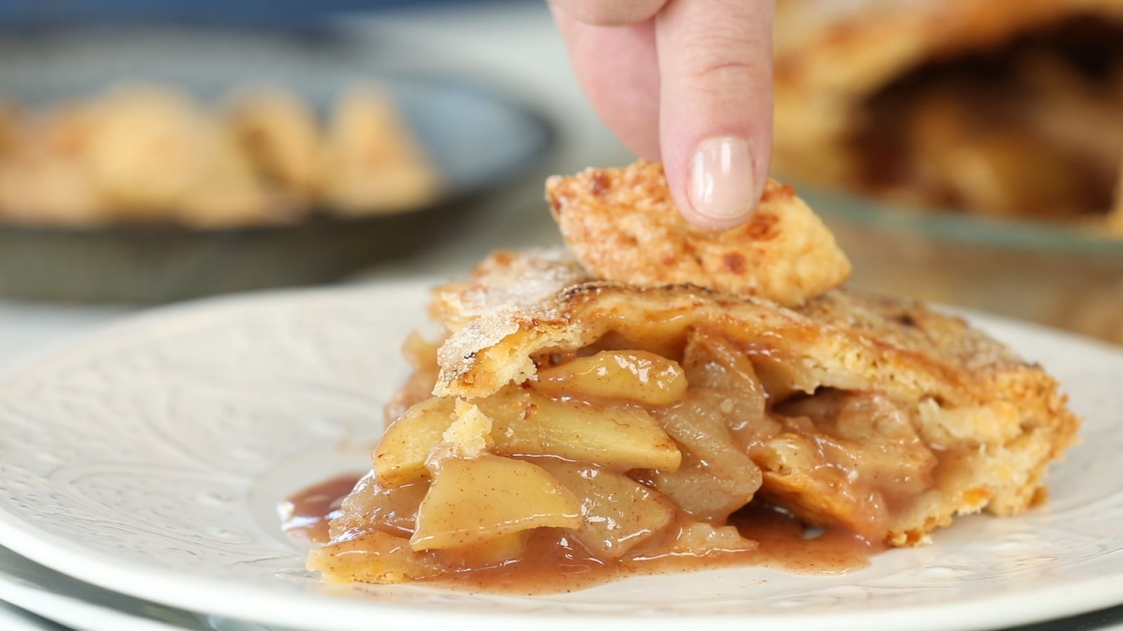 Video Cheddar Cheese Crust Apple Pie Dish Works