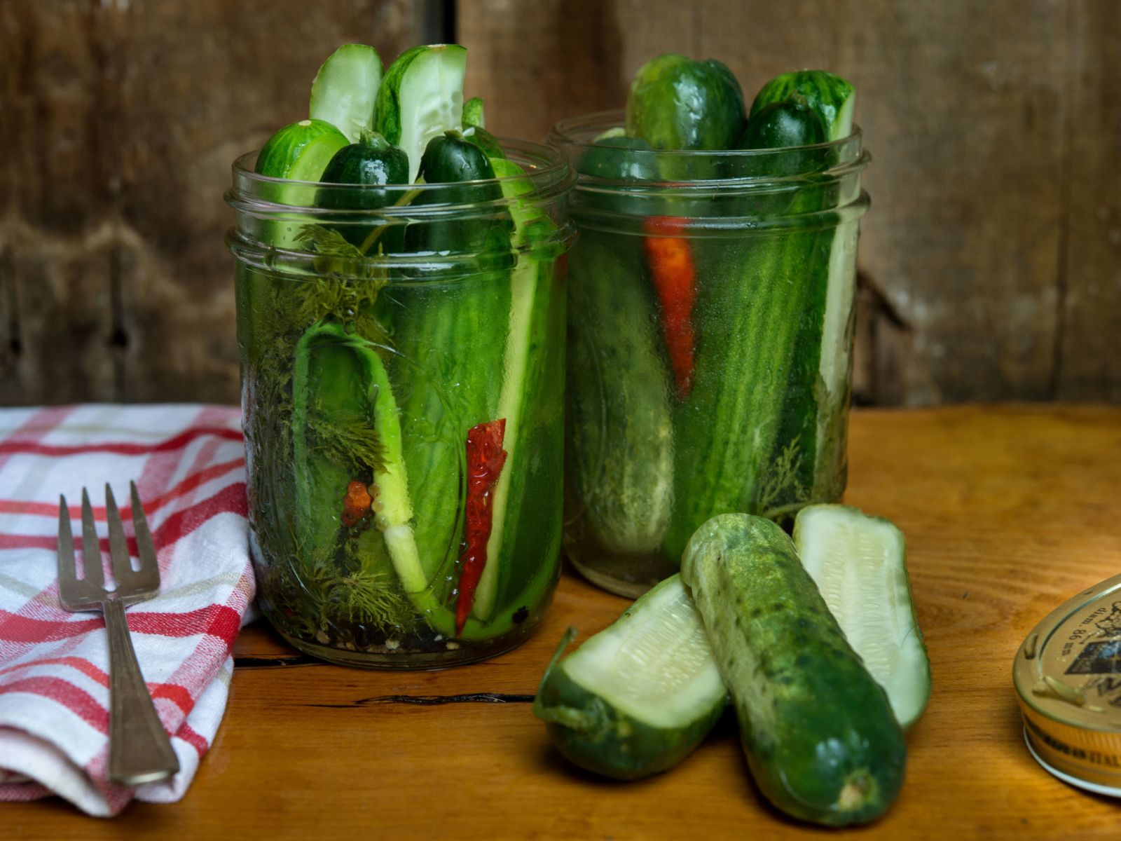 Cider-Spiked-Pickles-in-Jars