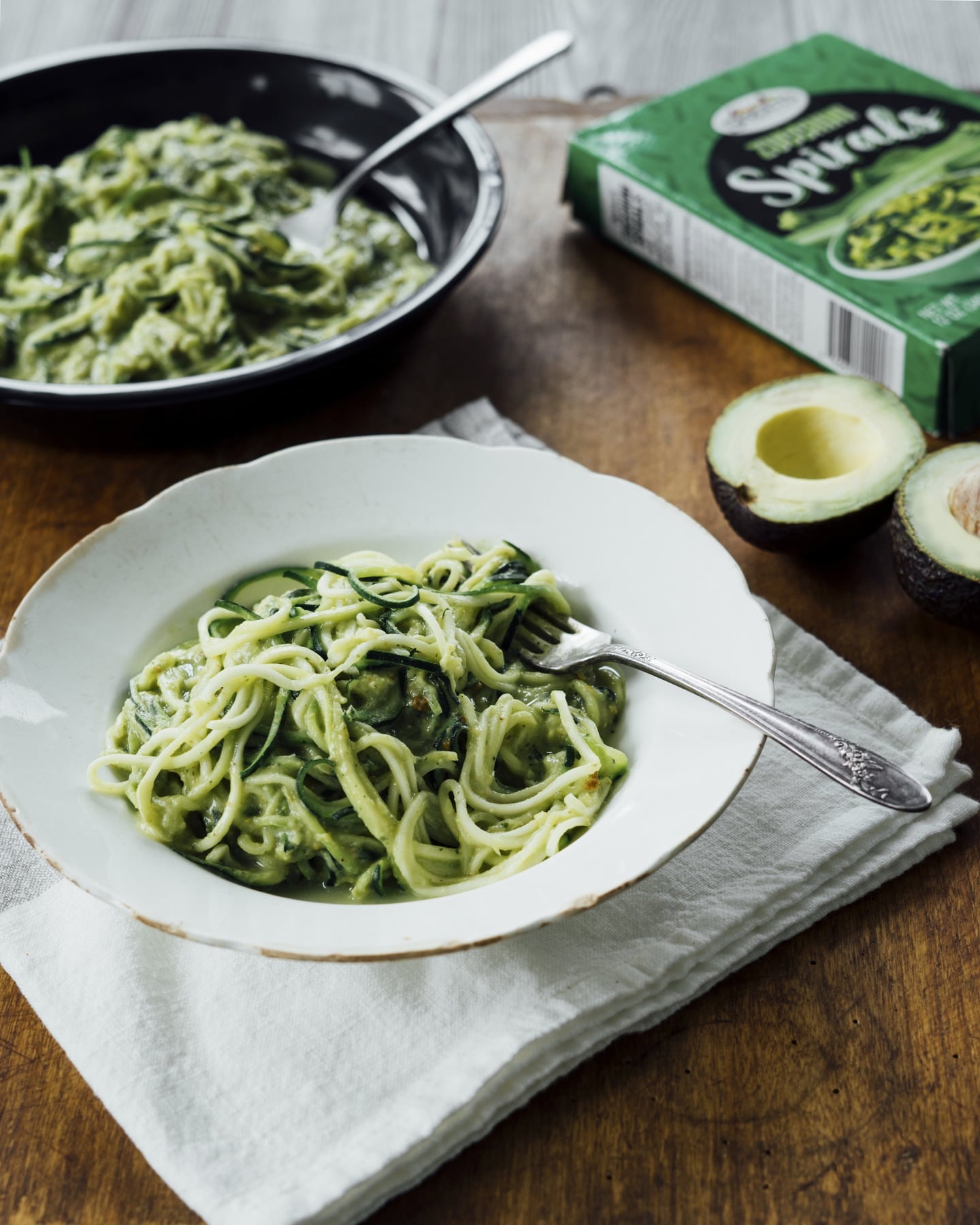 Creamy Zoodles with Avocado Pesto HERO