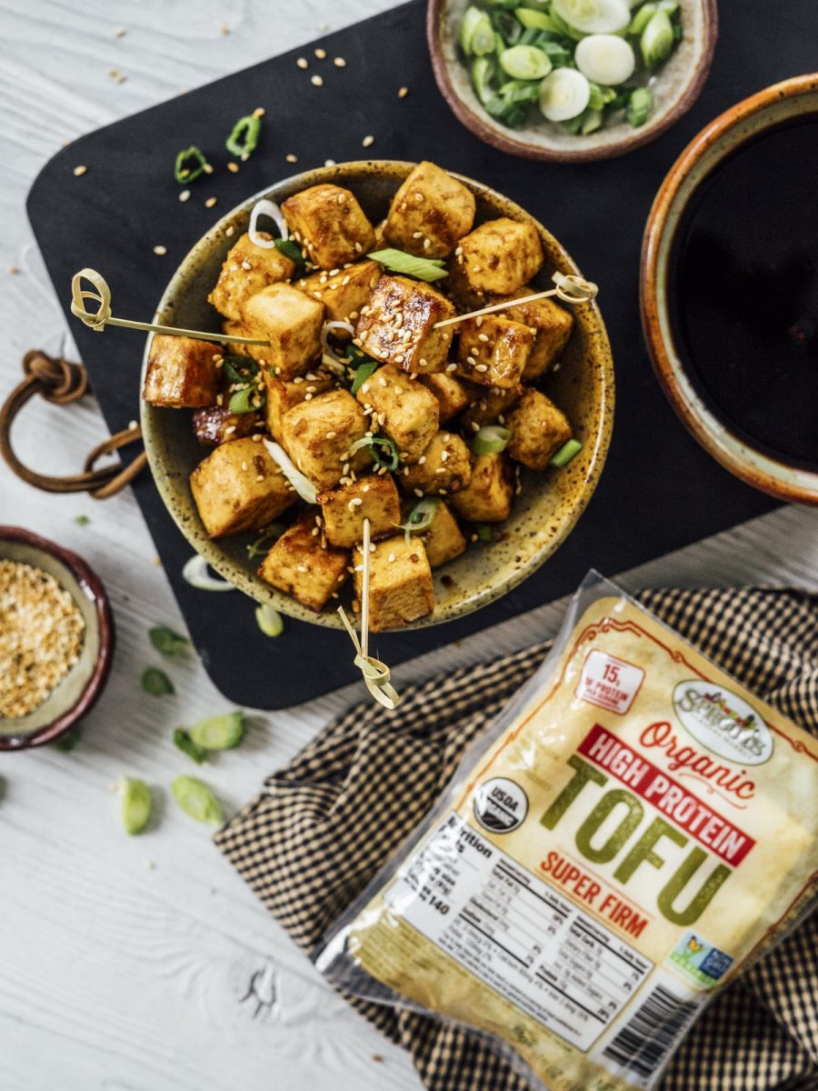 Recipe Garlic Soy Glazed Tofu Bites Dish Works