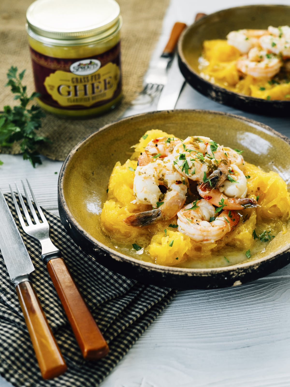 Ghee Shrimp Scampi over Spaghetti Squash_Shot2