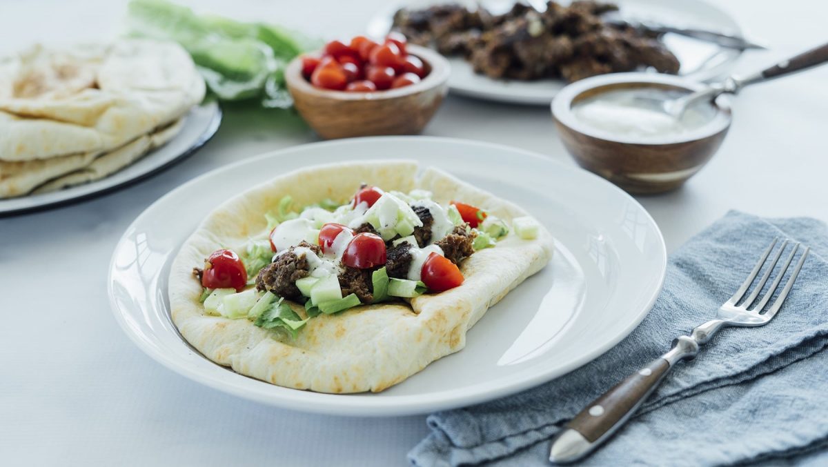Recipe Greek Lamb Gyro with Cucumber Ranch Dish Works