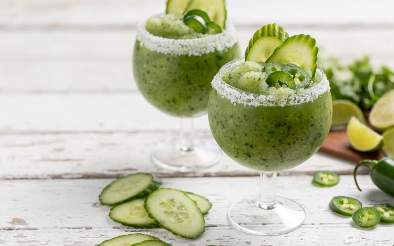 Hero Cucumber Jalapeno Frozen Margarita