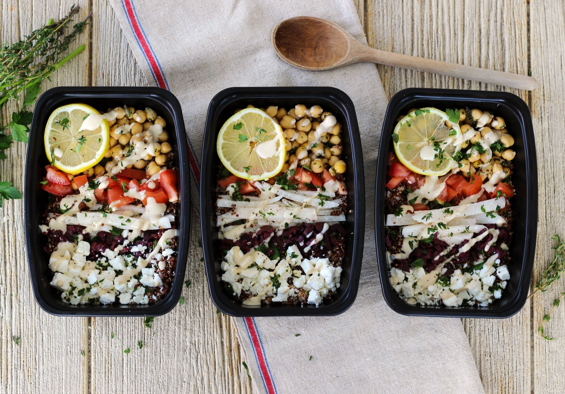 Mediterranean Veggie Bowl HERO