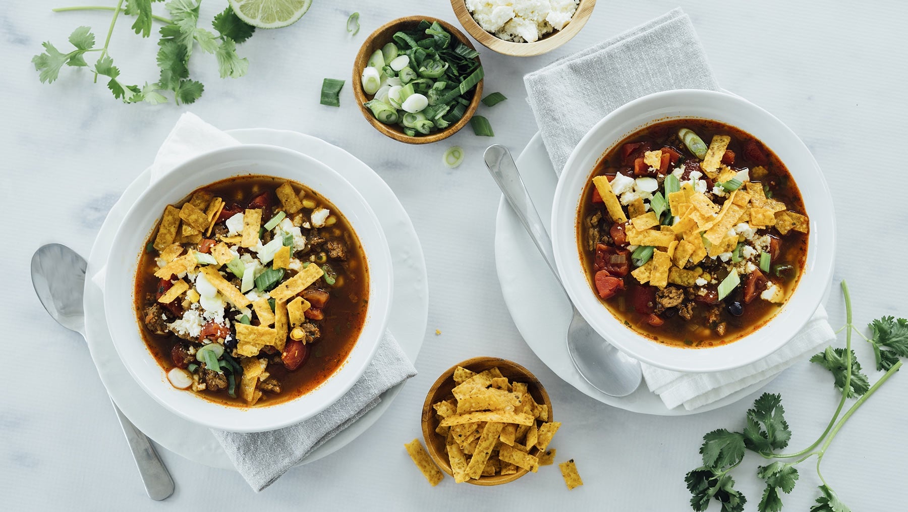 Taco Soup with Ground Beef HERO