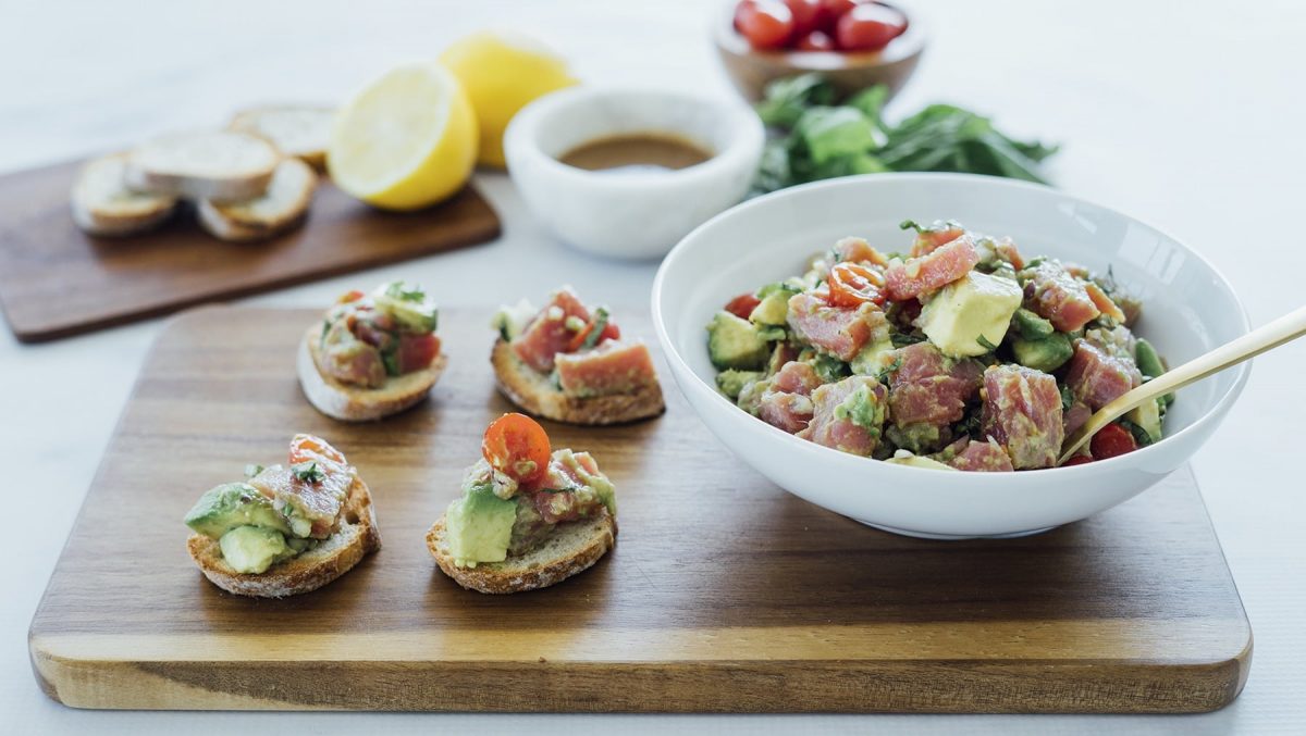 Recipe Tuna Tartare with Avocado & Balsamic Dish Works