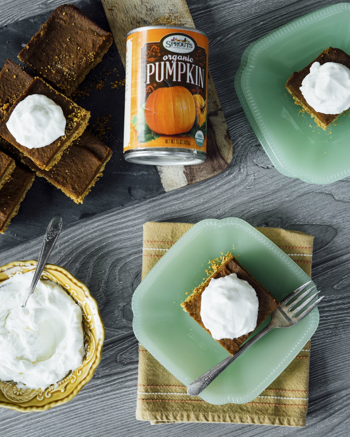 Vegan Pumpkin Pie Bars HERO