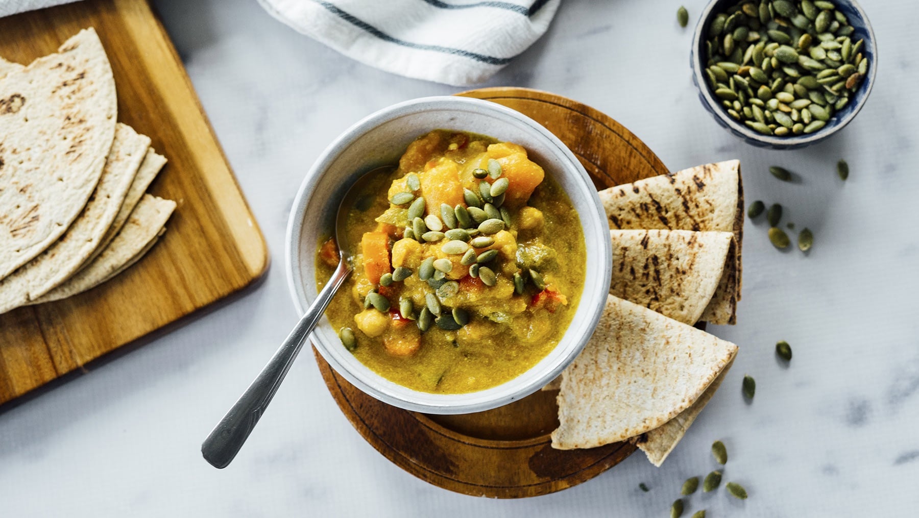 Vegetarian Pumpkin Curry HERO