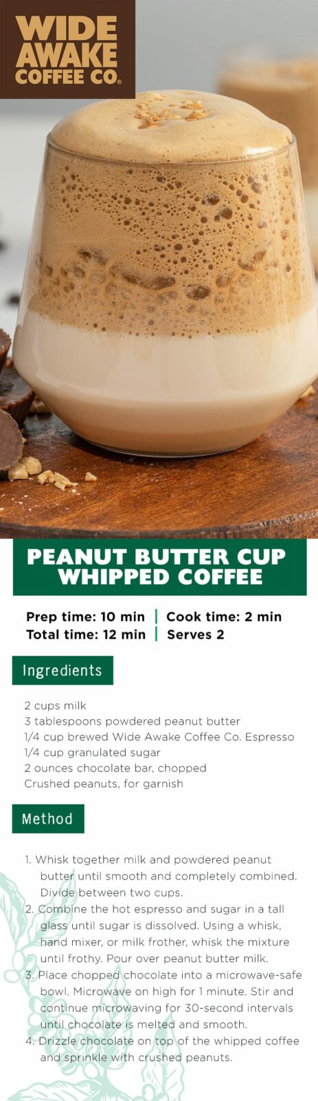 WideAwake_PinterestPinPinterest_Peanut Butter Cup Whipped Coffee