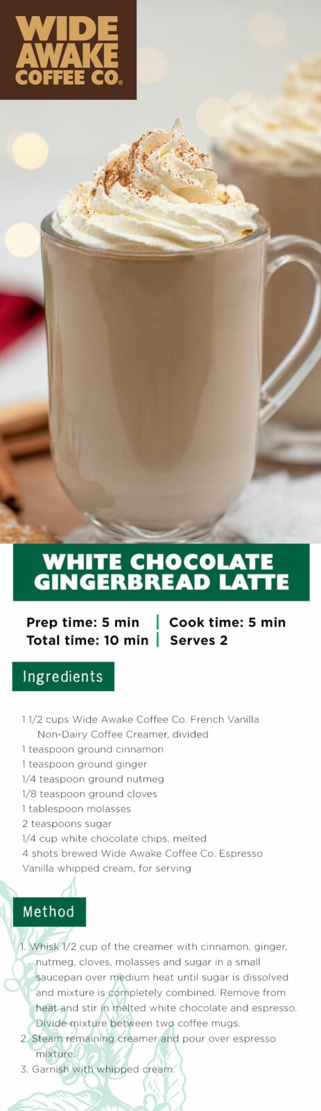 WideAwake_PinterestPinPinterest_White Chocolate Gingerbread Latte