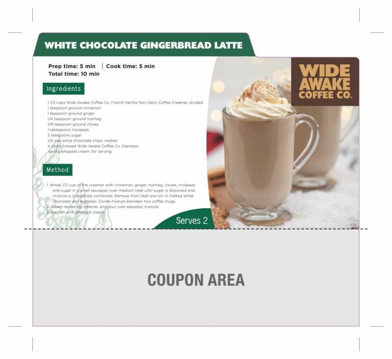 WideAwake_RecipeCardCoupon_White Chocolate Gingerbread Latte