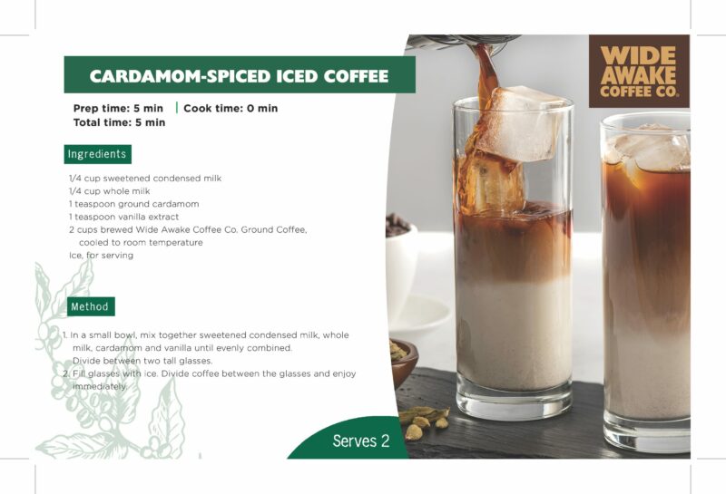 WideAwake_ShelfTalker_Cardamom-Spiced Iced Coffee