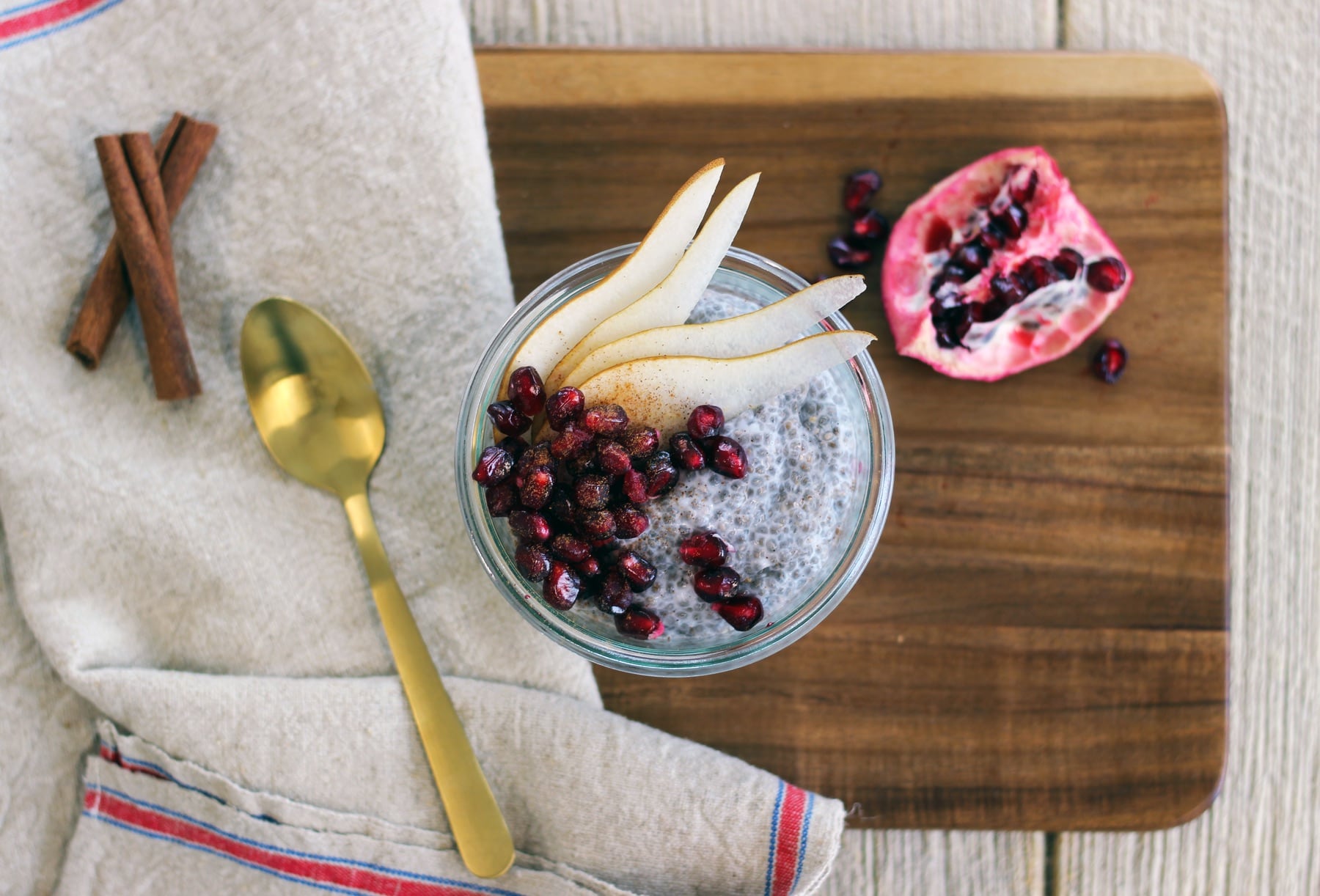 Winter Paleo Chia Pudding HERO