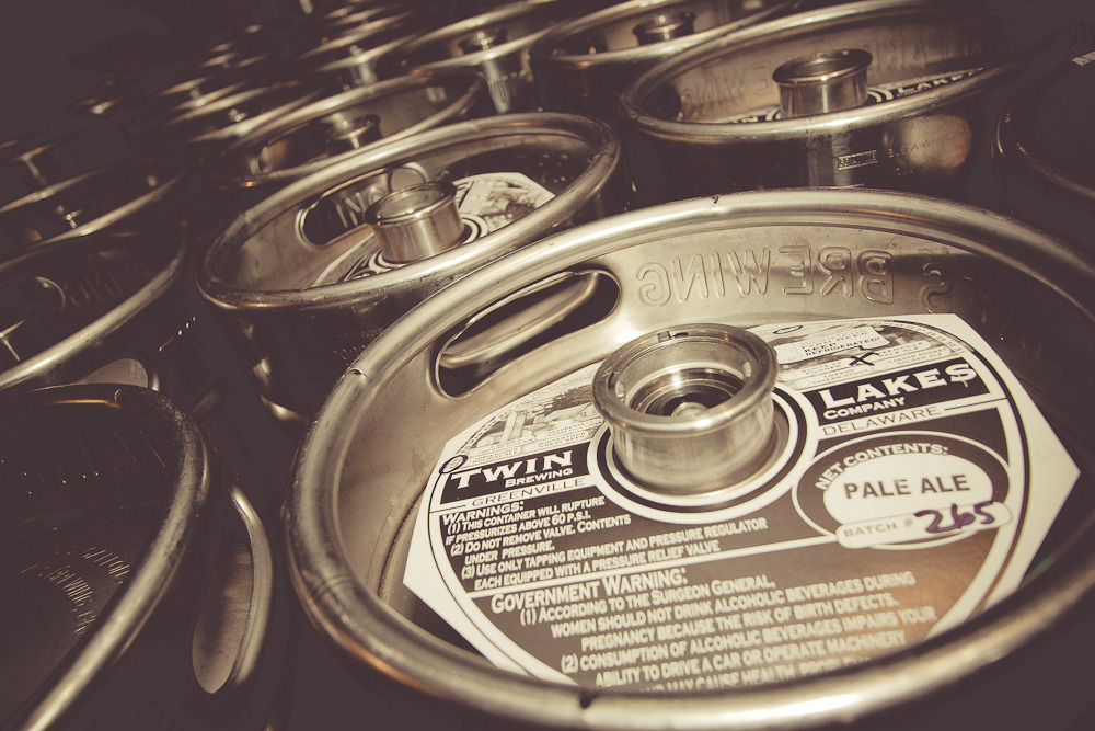 Kegs, Twin Lakes Brewing Co.