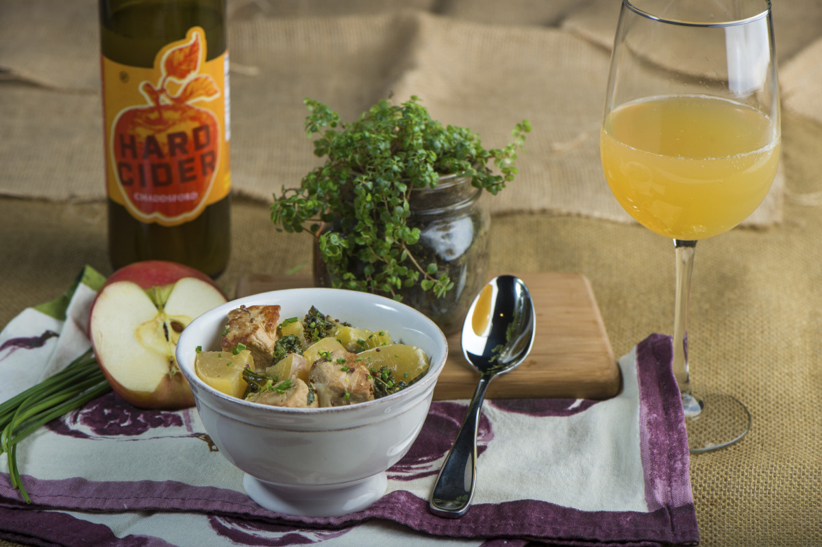 chaddsford hard cider pork stew